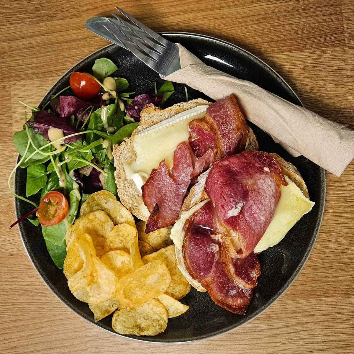 Coffee and food at Let's Toast Coffee House, Okehampton